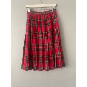Marc Reed Vintage Wool Pleated Skirt
